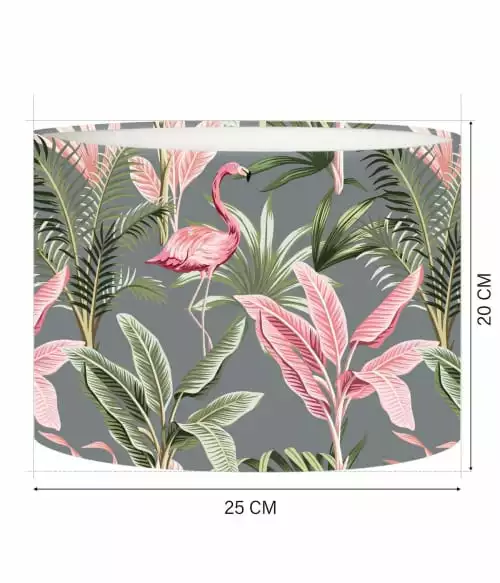 Abat-jours Lampes à Poser Abat-jour Chevet Flamand Gris T 25 X H 20 4 Abat-jours Lampes à Poser Abat-jour Chevet Flamand Gris T 25 X H 20 – Image 4