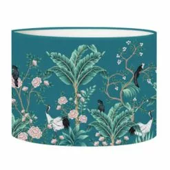 Abat-jours Lampes à Poser Abat-jour Chevet Jungle Jaune Moutarde T 25 X H 20 11 Abat-jours Lampes à Poser Abat-jour Chevet Jungle Jaune Moutarde T 25 X H 20 -Luminaires Soldes Boutique abat jour chevet jungle bleu canard t 25 x h 20