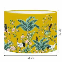 Abat-jours Lampes à Poser Abat-jour Chevet Jungle Jaune Moutarde T 25 X H 20 9 Abat-jours Lampes à Poser Abat-jour Chevet Jungle Jaune Moutarde T 25 X H 20 -Luminaires Soldes Boutique abat jour chevet jungle jaune moutarde t 25 x h 20 2