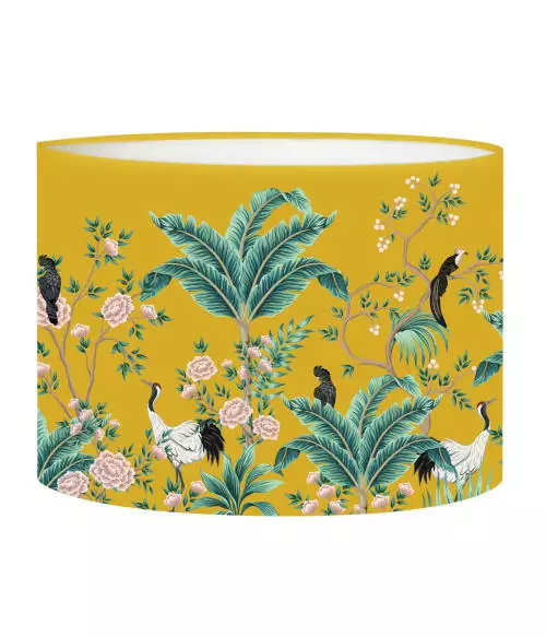Abat-jours Lampes à Poser Abat-jour Chevet Jungle Jaune Moutarde T 25 X H 20 1 Abat-jours Lampes à Poser Abat-jour Chevet Jungle Jaune Moutarde T 25 X H 20