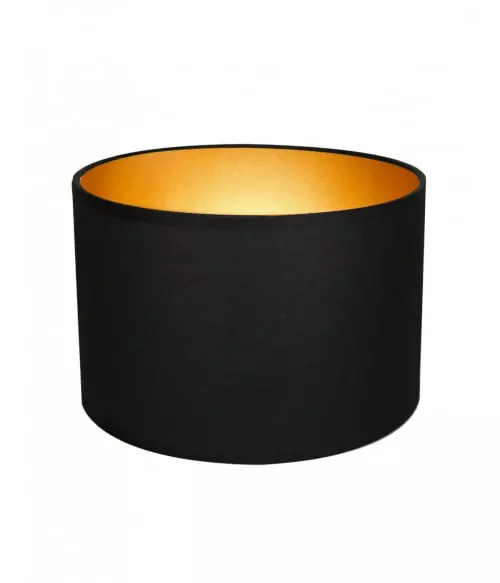 Abat-jours Lampes à Poser Abat-jour Chevet Moyen Noir Et Or T 30 X H 25 1 Abat-jours Lampes à Poser Abat-jour Chevet Moyen Noir Et Or T 30 X H 25
