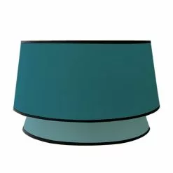 Abat-jours Lampadaires Abat-jour Cleo Bleu T 40 X H 27