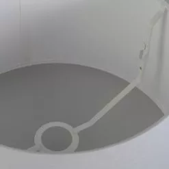 QAZQA Suspensions Abat-jour En Tissu Taupe -Luminaires Soldes Boutique abat jour en tissu taupe 5