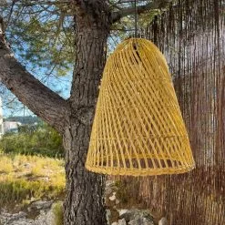 LUMISKY Suspensions Abat Jour Intérieur/extérieur Rotin Beige D40cm -Luminaires Soldes Boutique abat jour interieur exterieur rotin beige d40cm 4