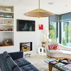 LUMISKY Suspensions Abat-jour Intérieur Fibre Naturelle Beige D60CM -Luminaires Soldes Boutique abat jour interieur fibre naturelle beige d60cm 2