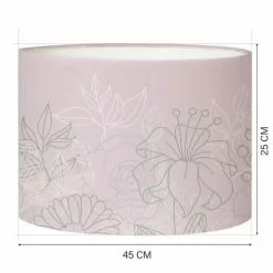 Abat-jours Lampadaires Abat-jour Lampadaire Bouquet Rose Poudré T 45 X H 25 8 Abat-jours Lampadaires Abat-jour Lampadaire Bouquet Rose Poudré T 45 X H 25 -Luminaires Soldes Boutique abat jour lampadaire bouquet rose poudre t 45 x h 25 1