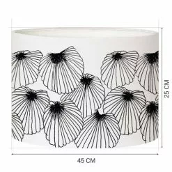 Abat-jours Lampadaires Abat-jour Lampadaire Coquillage T 45 X H 25 7 Abat-jours Lampadaires Abat-jour Lampadaire Coquillage T 45 X H 25 -Luminaires Soldes Boutique abat jour lampadaire coquillage t 45 x h 25 1