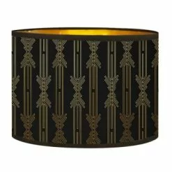 Abat-jours Lampadaires Abat-jour Lampadaire Doré Imprimé Noir Et Or Lazarre T 40 X H 25 8 Abat-jours Lampadaires Abat-jour Lampadaire Doré Imprimé Noir Et Or Lazarre T 40 X H 25 -Luminaires Soldes Boutique abat jour lampadaire dore imprime noir et or lazarre t 40 x h 25 3
