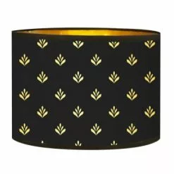 Abat-jours Lampadaires Abat-jour Lampadaire Doré Imprimé Noir Et Or Lys T 40 X H 25 8 Abat-jours Lampadaires Abat-jour Lampadaire Doré Imprimé Noir Et Or Lys T 40 X H 25 -Luminaires Soldes Boutique abat jour lampadaire dore imprime noir et or lys t 40 x h 25 3