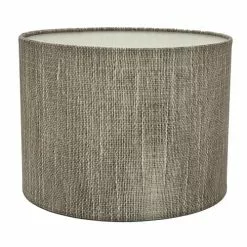 Abat-jours Lampadaires Abat-jour Lampadaire Effet Lin Gris Clair T 35 X H 20