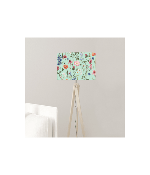 Abat-jours Lampadaires Abat-jour Lampadaire Fleur Vert Acidulé T 45 X H 25 3 Abat-jours Lampadaires Abat-jour Lampadaire Fleur Vert Acidulé T 45 X H 25 – Image 3