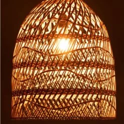 Meubles & Design Suspensions Abat-jour Lanterne En Rotin Naturel Naturel -Luminaires Soldes Boutique abat jour lanterne en rotin naturel naturel 2