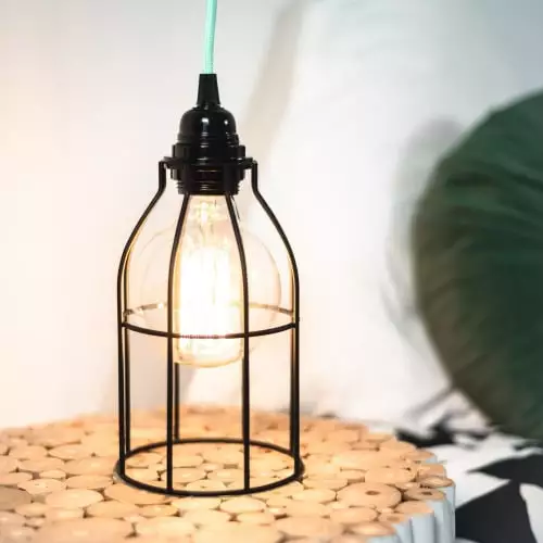 Hoopzi Suspensions Abat-jour Pour Suspension En Acier Laqué Noir 2 Hoopzi Suspensions Abat-jour Pour Suspension En Acier Laqué Noir – Image 2