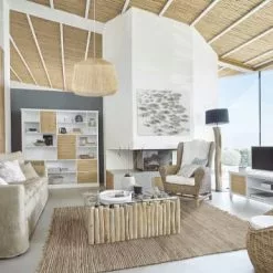 Maisons Du Monde Suspensions Abat-jour Pour Suspension En Jute D60 -Luminaires Soldes Boutique abat jour pour suspension en jute d60 1000 10 19 210759 3