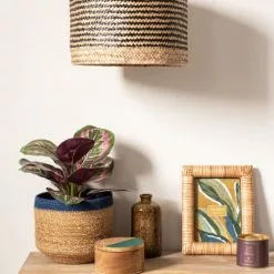 Maisons Du Monde Suspensions Abat-jour Pour Suspension En Jute Marron Et Noire -Luminaires Soldes Boutique abat jour pour suspension en jute marron et noire 1000 0 31 223686 3