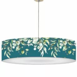 Abat-jours Suspensions Abat-jour Suspension Gris D 60 Cm 8 Abat-jours Suspensions Abat-jour Suspension Gris D 60 Cm -Luminaires Soldes Boutique abat jour suspension bleu canard d 60 cm