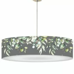 Abat-jours Suspensions Abat-jour Suspension Gris D 60 Cm