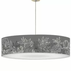 Abat-jours Suspensions Abat-jour Suspension Gris D 60 Cm 9 Abat-jours Suspensions Abat-jour Suspension Gris D 60 Cm -Luminaires Soldes Boutique abat jour suspension gris d 60 cm 7