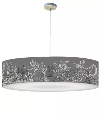 Abat-jours Suspensions Abat-jour Suspension Gris D 60 Cm 5 Abat-jours Suspensions Abat-jour Suspension Gris D 60 Cm – Image 5