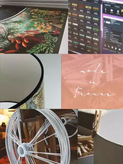 Yeda Design Lampes à Poser Abat Jour Tropical Vintage 25 X 18 4 Yeda Design Lampes à Poser Abat Jour Tropical Vintage 25 X 18 – Image 4