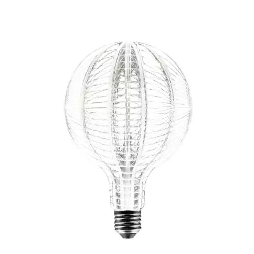 LUMISKY Ampoules Led Ampoule LED Décorative Aluminium Transparent E27 1 LUMISKY Ampoules Led Ampoule LED Décorative Aluminium Transparent E27