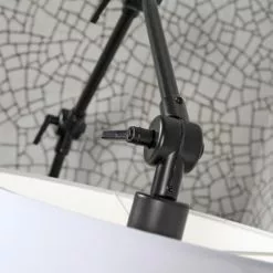 It's About Romi Appliques Murales Et Spots Applique 3 Bras En Métal Et Abat-jour Blanc L100cm -Luminaires Soldes Boutique applique 3 bras en metal et abat jour blanc l100cm 5