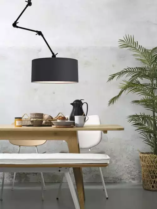 It's About Romi Appliques Murales Et Spots Applique 3 Bras En Métal Et Abat-jour L100cm 3 It's About Romi Appliques Murales Et Spots Applique 3 Bras En Métal Et Abat-jour L100cm – Image 3