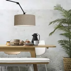 It's About Romi Appliques Murales Et Spots Applique 3 Bras En Métal Et Abat-jour L100cm -Luminaires Soldes Boutique applique 3 bras en metal et abat jour l100cm 2