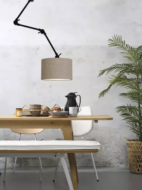 It's About Romi Appliques Murales Et Spots Applique 3 Bras Et Abat-jour Gris L100cm 2 It's About Romi Appliques Murales Et Spots Applique 3 Bras Et Abat-jour Gris L100cm – Image 2