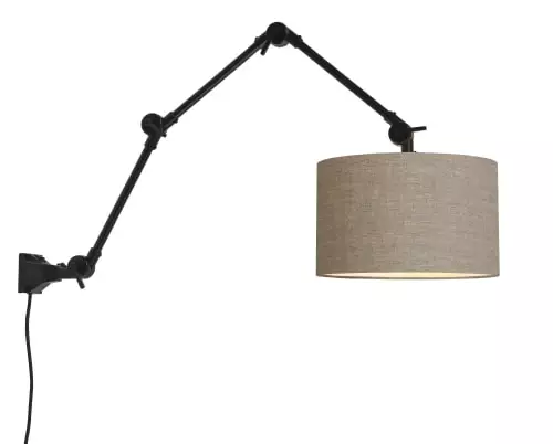 It's About Romi Appliques Murales Et Spots Applique 3 Bras Et Abat-jour Gris L100cm 1 It's About Romi Appliques Murales Et Spots Applique 3 Bras Et Abat-jour Gris L100cm