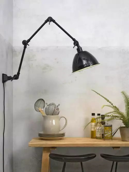 It's About Romi Appliques Murales Et Spots Applique 3 Bras Noire L100cm 3 It's About Romi Appliques Murales Et Spots Applique 3 Bras Noire L100cm – Image 3