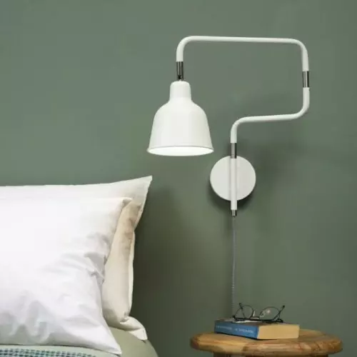 It's About Romi Appliques Murales Et Spots Applique Articulée Métal Blanc L21-57cm 2 It's About Romi Appliques Murales Et Spots Applique Articulée Métal Blanc L21-57cm – Image 2