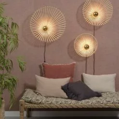 Good & Mojo Appliques Murales Et Spots Applique Asymétrique En Bambou D60 8 Good & Mojo Appliques Murales Et Spots Applique Asymétrique En Bambou D60 -Luminaires Soldes Boutique applique asymetrique en bambou d60 2