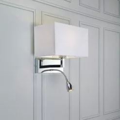 Markslöjd Appliques Murales Et Spots Applique Avec Liseuse LED Flexible Métal/tissu H40cm 8 Markslöjd Appliques Murales Et Spots Applique Avec Liseuse LED Flexible Métal/tissu H40cm -Luminaires Soldes Boutique applique avec liseuse led flexible metal tissu h40cm 2