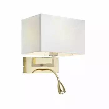 Markslöjd Appliques Murales Et Spots Applique Avec Liseuse LED Flexible Métal/tissu H40cm 5 Markslöjd Appliques Murales Et Spots Applique Avec Liseuse LED Flexible Métal/tissu H40cm – Image 5