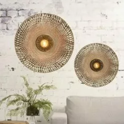 Good & Mojo Appliques Murales Et Spots Applique Bambou D60cm -Luminaires Soldes Boutique applique bambou d60cm 2
