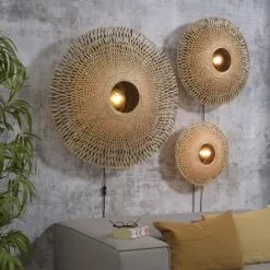 Good & Mojo Appliques Murales Et Spots Applique Bambou D60cm -Luminaires Soldes Boutique applique bambou d60cm 3
