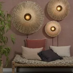 Good & Mojo Appliques Murales Et Spots Applique Bambou D60cm -Luminaires Soldes Boutique applique bambou d60cm 4
