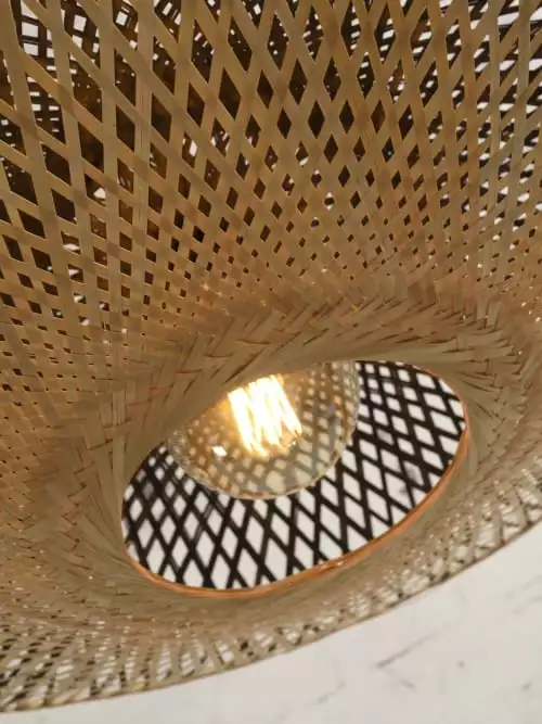 Good & Mojo Appliques Murales Et Spots Applique Bambou D87cm 4 Good & Mojo Appliques Murales Et Spots Applique Bambou D87cm – Image 4