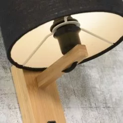 Good & Mojo Appliques Murales Et Spots Applique Bambou/lin Avec Tablette H36cm 10 Good & Mojo Appliques Murales Et Spots Applique Bambou/lin Avec Tablette H36cm -Luminaires Soldes Boutique applique bambou lin avec tablette h36cm 4