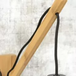 Good & Mojo Appliques Murales Et Spots Applique Bambou/lin Blanc L50cm 8 Good & Mojo Appliques Murales Et Spots Applique Bambou/lin Blanc L50cm -Luminaires Soldes Boutique applique bambou lin blanc l50cm 2