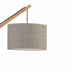 Good & Mojo Appliques Murales Et Spots Applique Bambou/lin Foncé L50cm -Luminaires Soldes Boutique applique bambou lin fonce l50cm 4