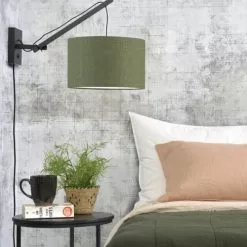 Good & Mojo Appliques Murales Et Spots Applique Bambou/lin L50cm 8 Good & Mojo Appliques Murales Et Spots Applique Bambou/lin L50cm -Luminaires Soldes Boutique applique bambou lin l50cm 15