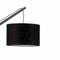 Good & Mojo Appliques Murales Et Spots Applique Bambou/lin Noir L50cm -Luminaires Soldes Boutique applique bambou lin noir l50cm 8