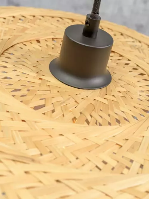 Good & Mojo Appliques Murales Et Spots Applique Bambou Naturel 3 Bras L105cm 5 Good & Mojo Appliques Murales Et Spots Applique Bambou Naturel 3 Bras L105cm – Image 5