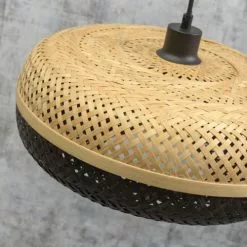 Good & Mojo Appliques Murales Et Spots Applique Bambou Noir 2 Bras L55cm -Luminaires Soldes Boutique applique bambou noir 2 bras l55cm 4