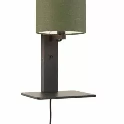 Good & Mojo Appliques Murales Et Spots Applique Bambou Noir/lin Avec Tablette H36cm -Luminaires Soldes Boutique applique bambou noir lin avec tablette h36cm 17