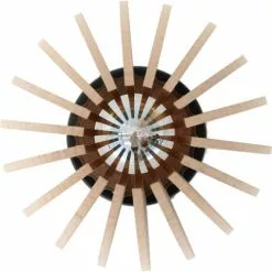 RIF Appliques Murales Et Spots Applique Bois Boule Beige D20cm 9 RIF Appliques Murales Et Spots Applique Bois Boule Beige D20cm -Luminaires Soldes Boutique applique bois boule beige d20cm 3