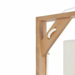 Tosel Appliques Murales Et Spots Applique Bois Naturel Et Blanc -Luminaires Soldes Boutique applique bois naturel et blanc 2