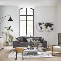 Maisons Du Monde Appliques Murales Et Spots Applique Bras Déporté 1 Abat-jour En Métal Noir -Luminaires Soldes Boutique applique bras deporte 1 abat jour en metal noir 1000 2 30 208966 3